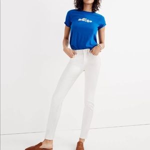 Madewell Women's Skinny Jeans in White